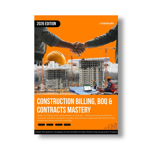 Construction Billing, BOQ & Contracts Mastery (2026 Edition)